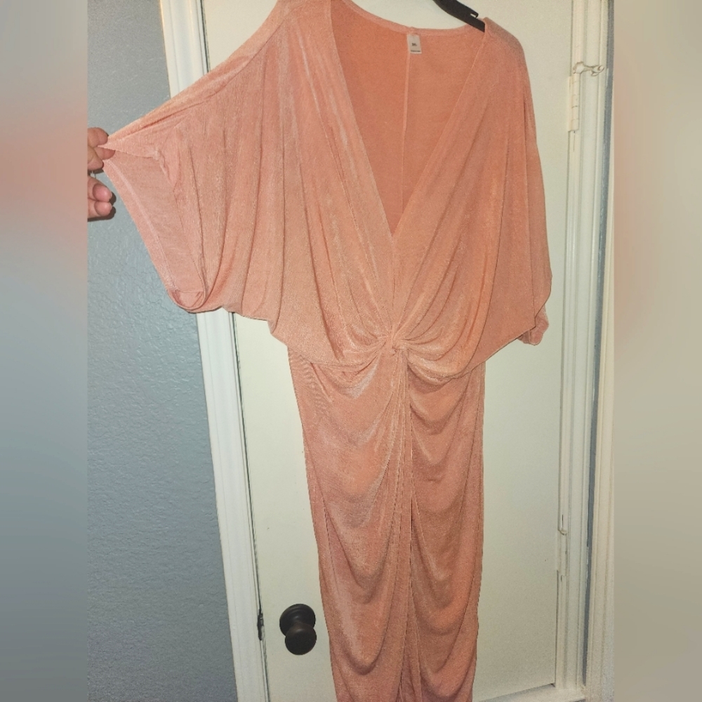 Apricot Cocktail Dress